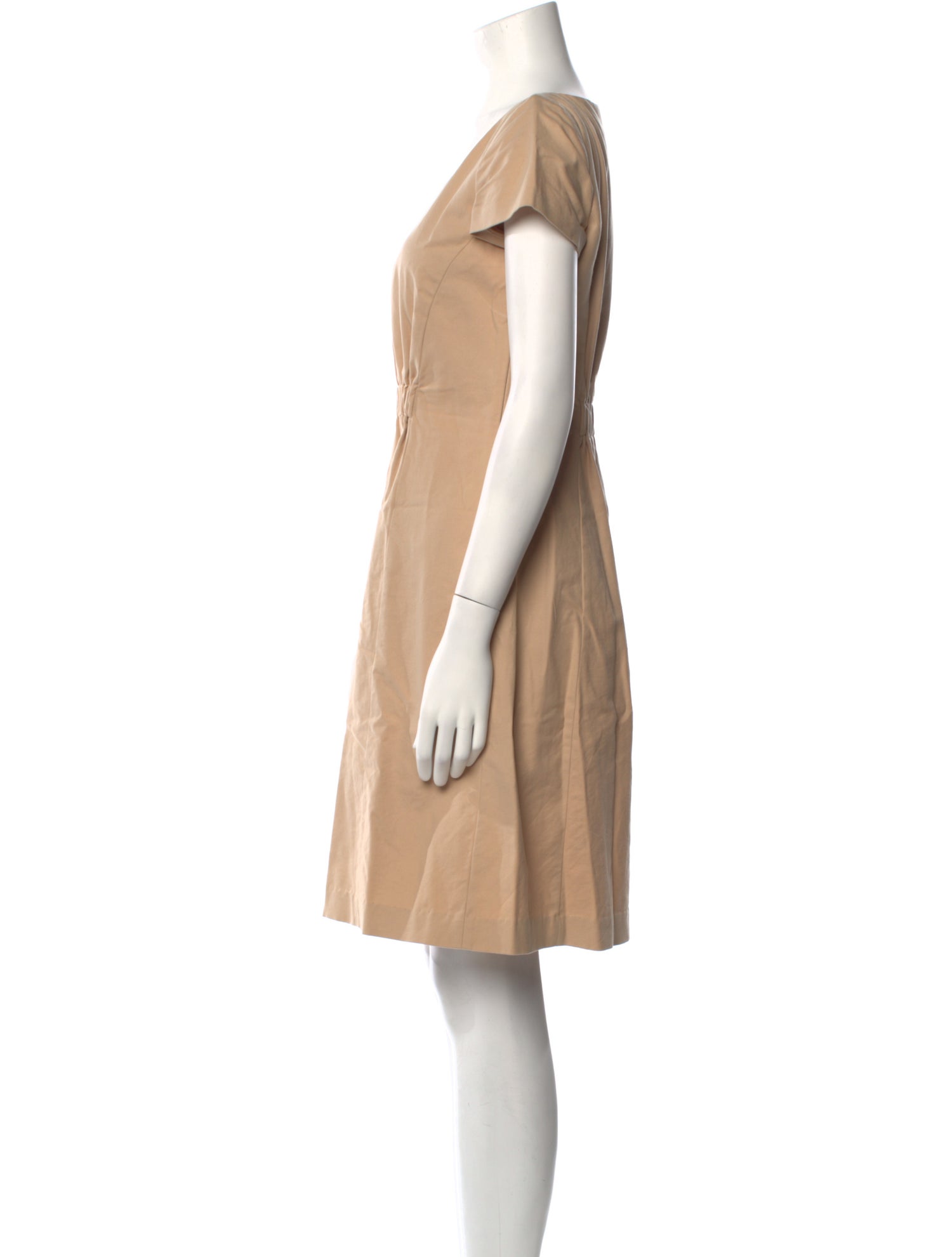 Boutique Moschino V-Neck Knee-Length Dress