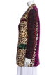 Boutique Moschino Animal Print Blazer