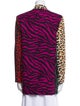 Boutique Moschino Animal Print Blazer