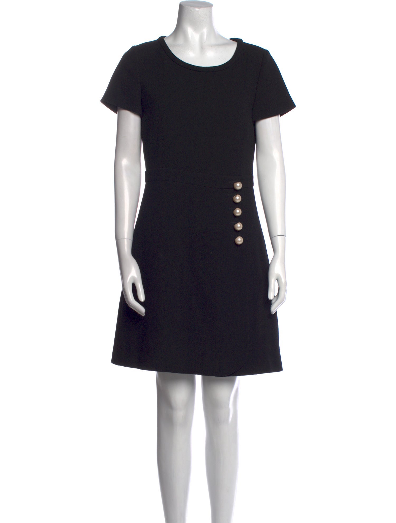 Boutique Moschino Virgin Wool Mini Dress