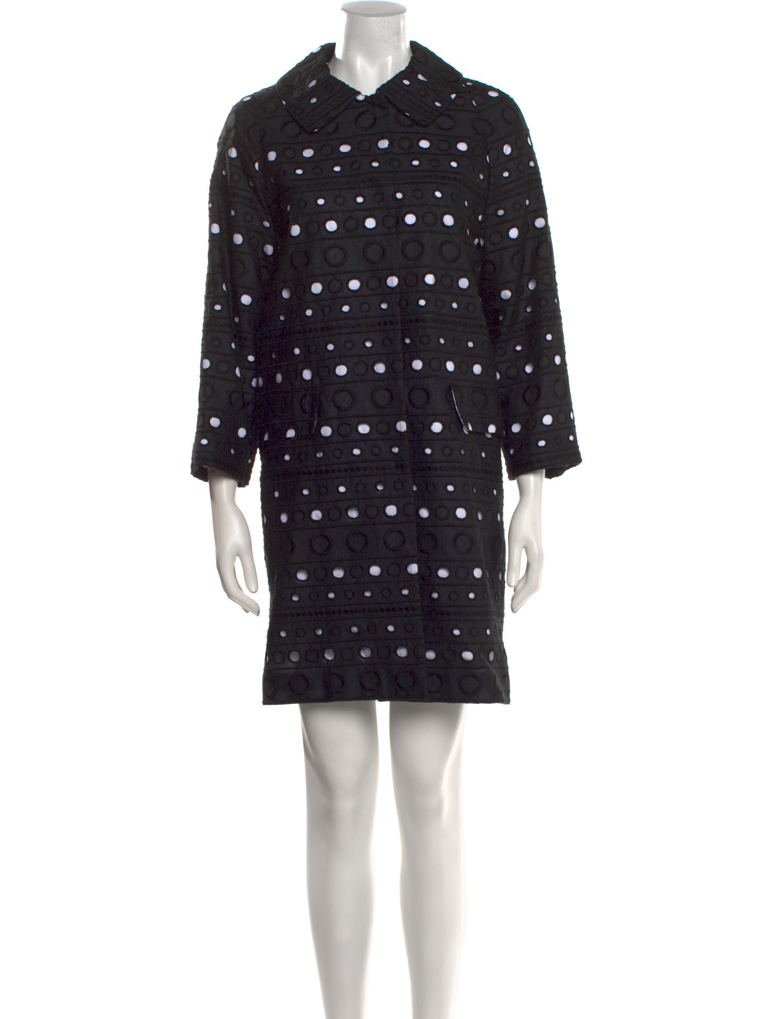 Boutique Moschino Polka Dot Print Midi Length Dress