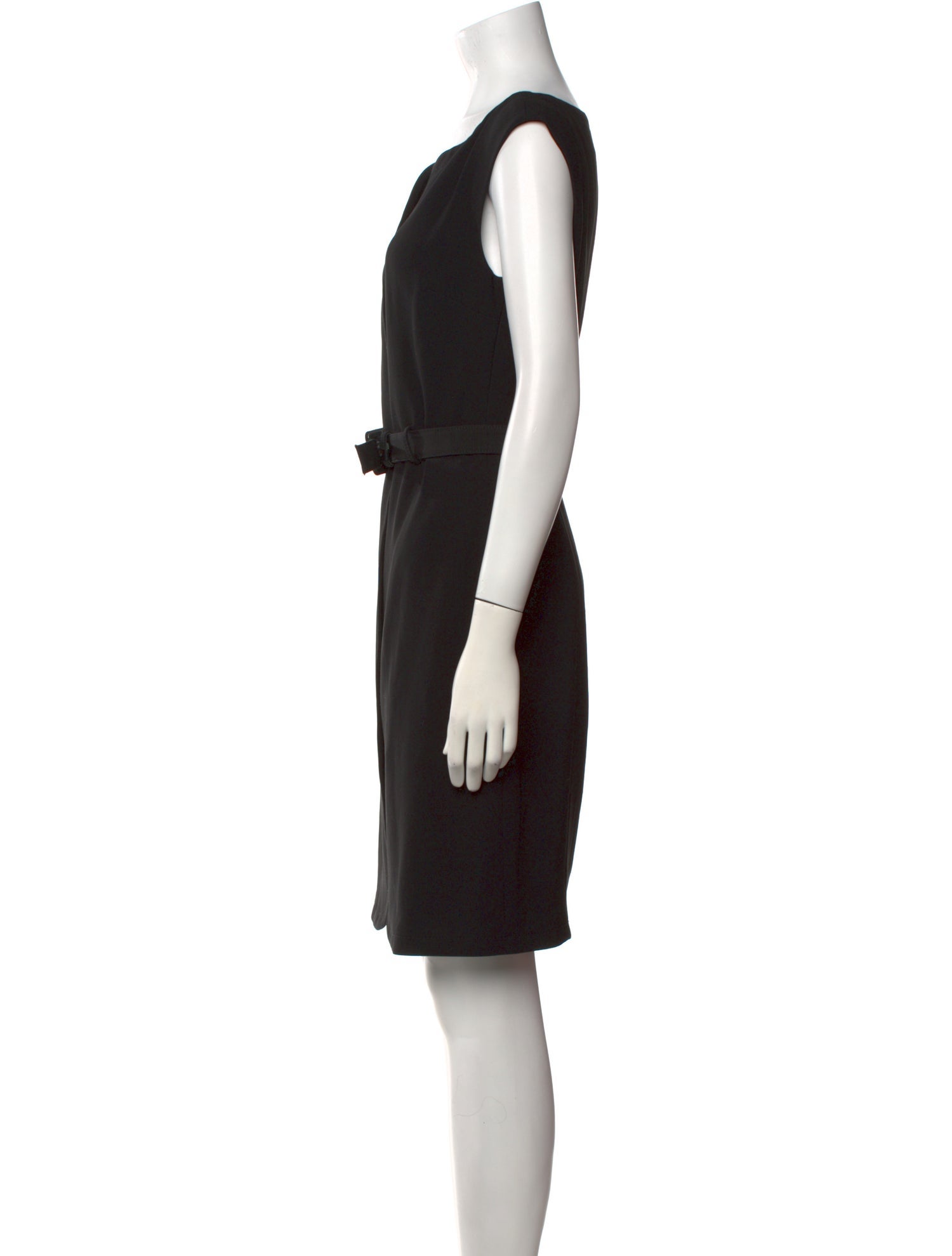 Boutique Moschino Scoop Neck Knee-Length Dress