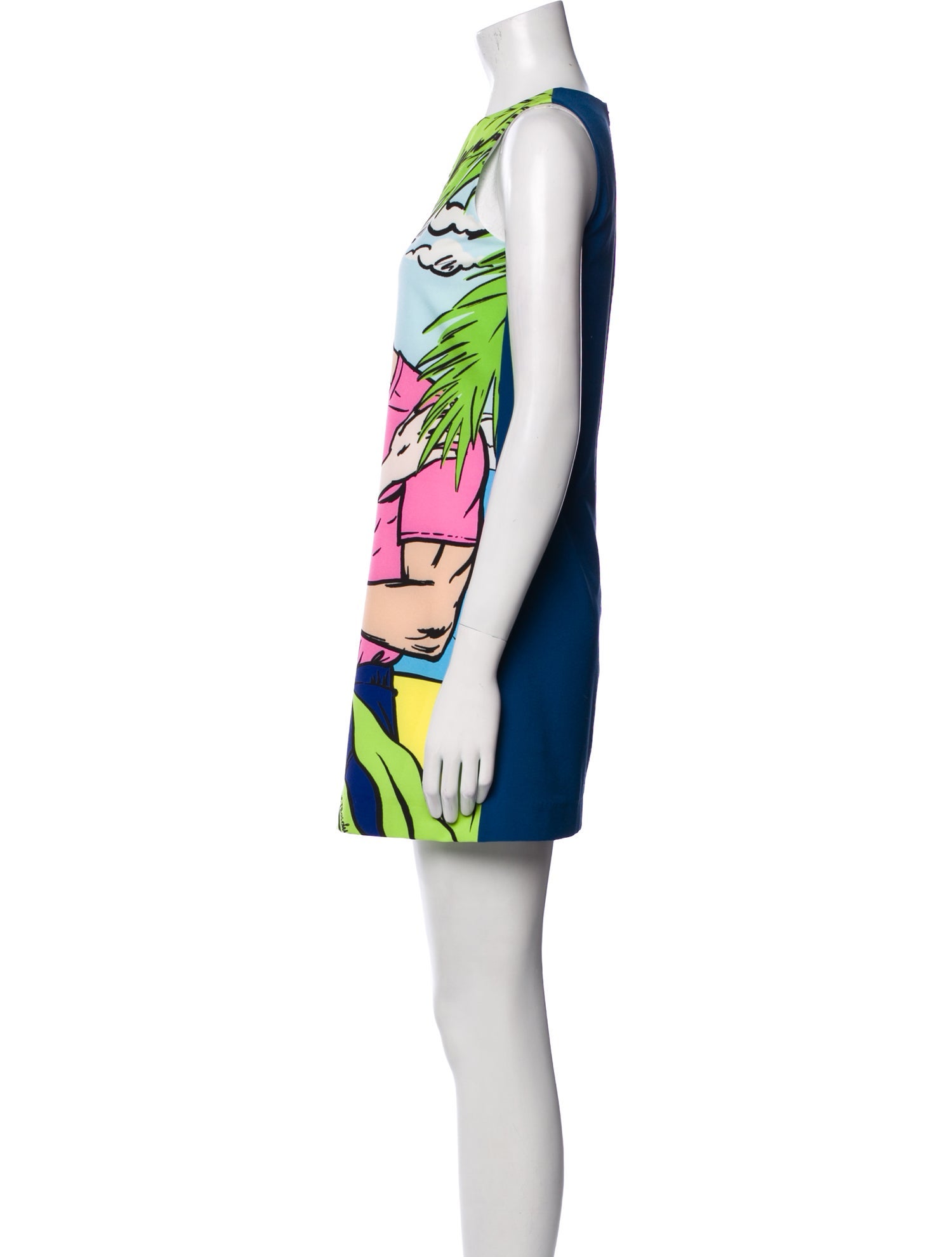 Boutique Moschino Printed Mini Dress