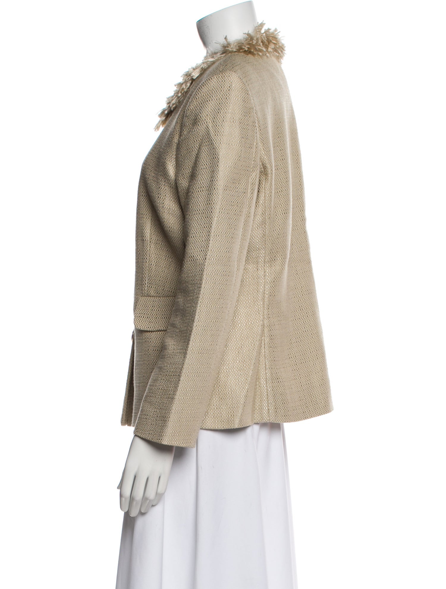 Boutique Moschino Wool Printed Blazer