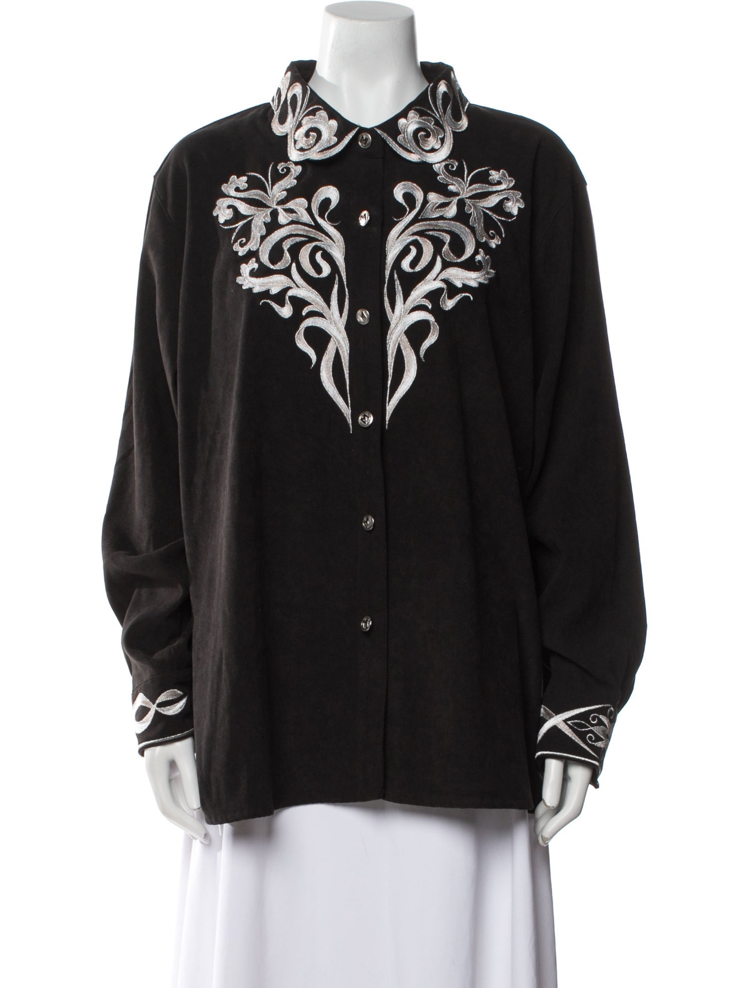 Bob Mackie Wearable Art Graphic Print Evening Jacket