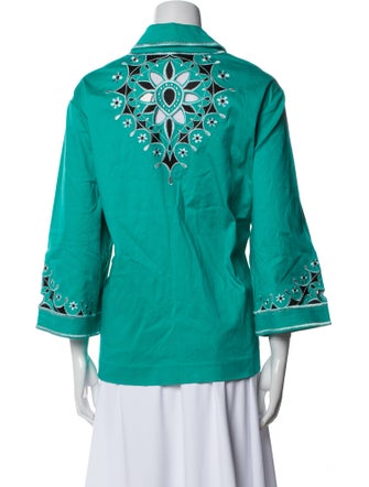 Bob Mackie Wearable Art Graphic Print Bomber Jacket