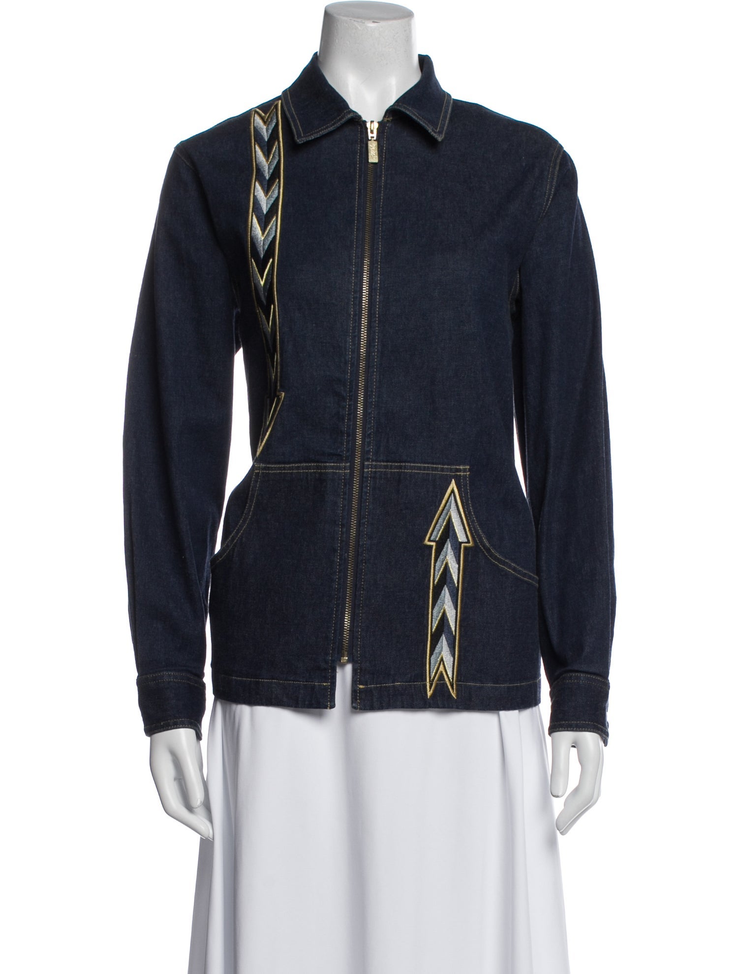 Bob Mackie Wearable Art Biker Jacket