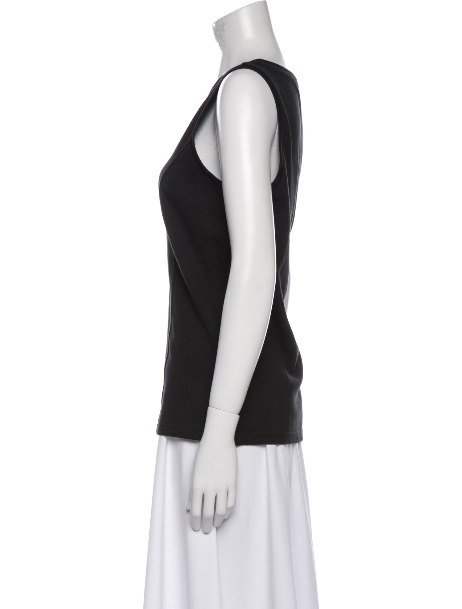 Bob Mackie Wearable Art Scoop Neck Sleeveless Top