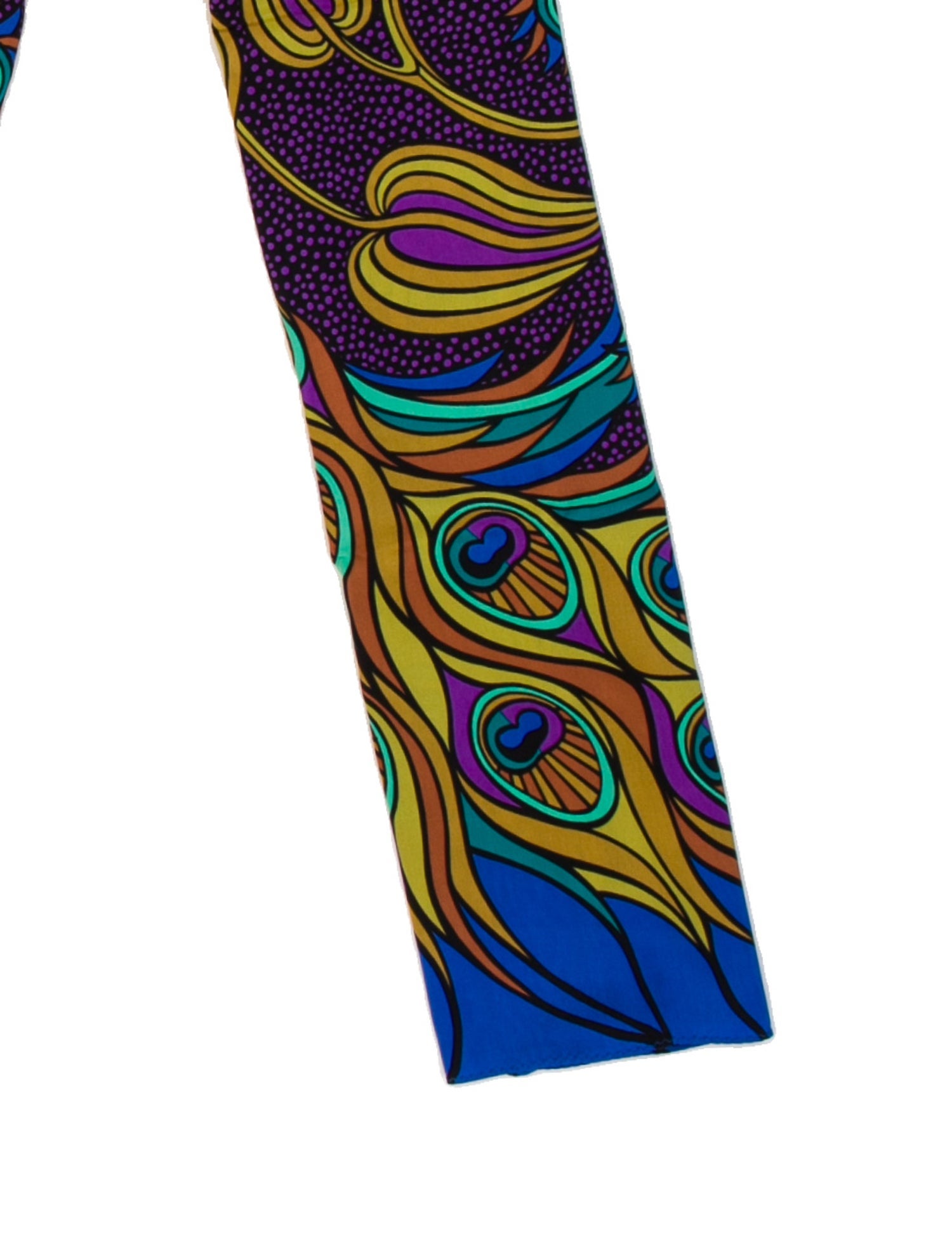 Bob Mackie Wearable Art Silk Printed Scarf