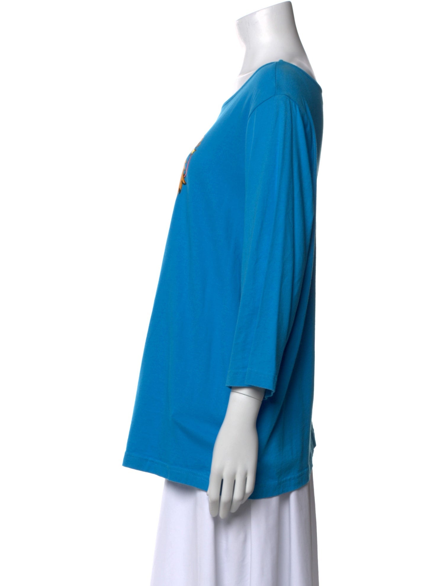 Bob Mackie Wearable Art Vintage Graphic Print T-Shirt