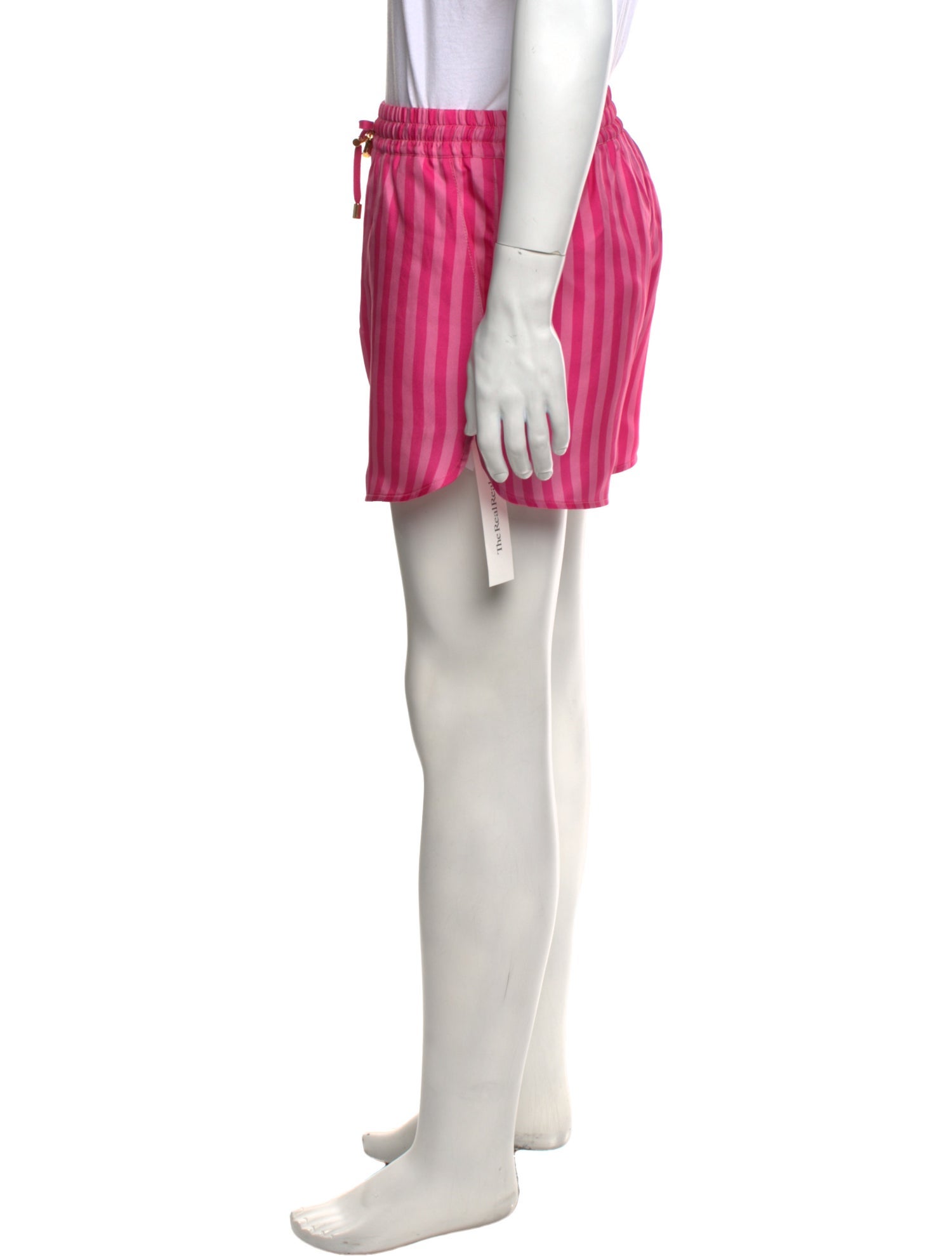 Balmain x Barbie Striped Jogger Shorts