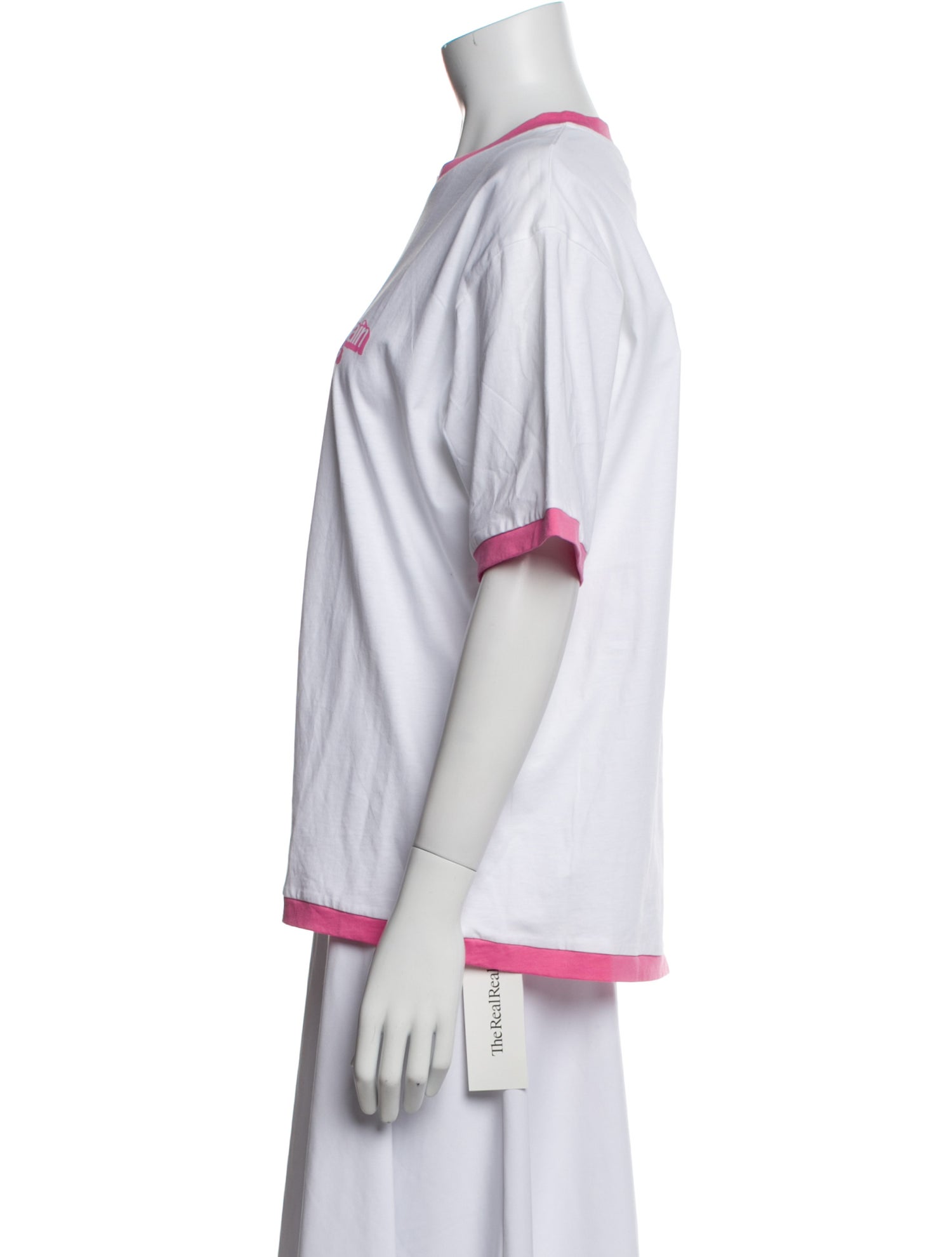 Balmain x Barbie Graphic Print Crew Neck T-Shirt w/ Tags