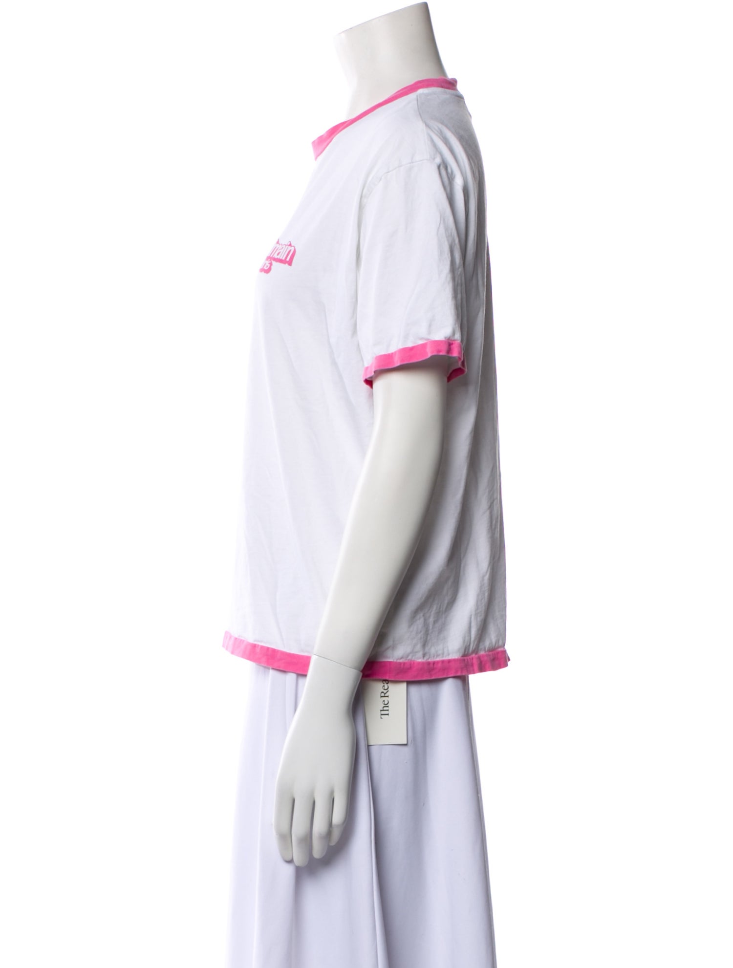 Balmain x Barbie Graphic Print Crew Neck T-Shirt