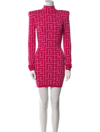 Balmain x Barbie Wool Mini Dress
