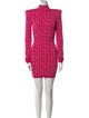 Balmain x Barbie Wool Mini Dress