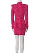 Balmain x Barbie Wool Mini Dress