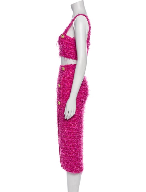 Balmain x Barbie Glitter Accents Skirt Set