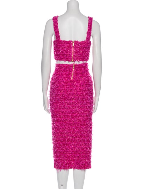 Balmain x Barbie Glitter Accents Skirt Set