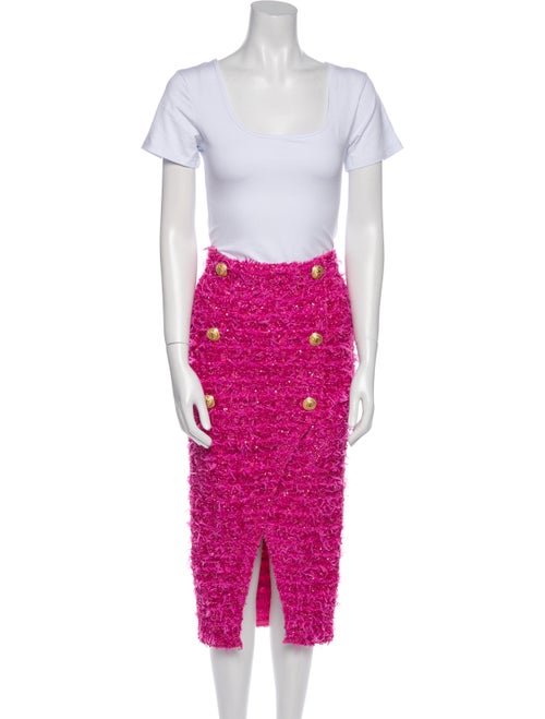 Balmain x Barbie Glitter Accents Skirt Set
