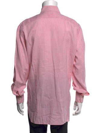 Barba Napoli Striped Long Sleeve Dress Shirt
