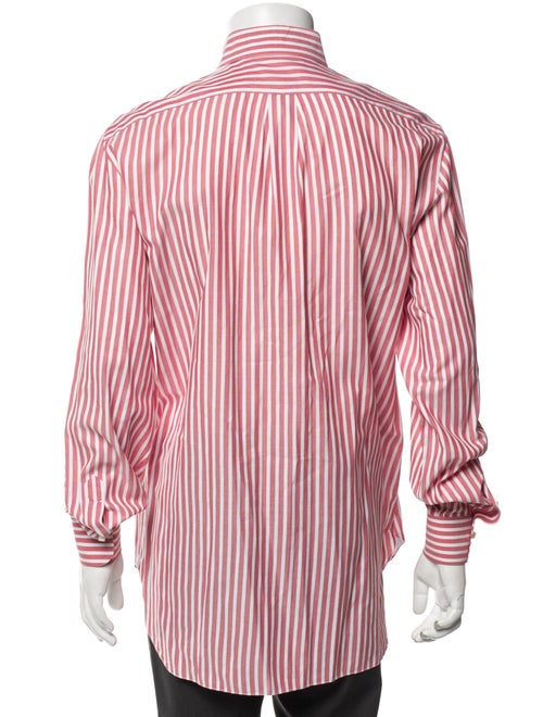 Barba Napoli Striped Long Sleeve Dress Shirt