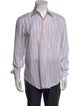 Barba Napoli Striped Long Sleeve Dress Shirt
