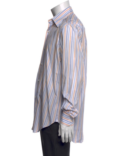 Barba Napoli Striped Long Sleeve Dress Shirt