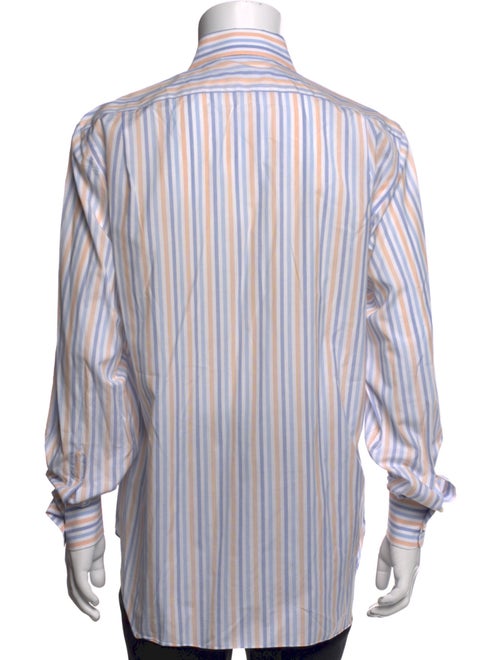 Barba Napoli Striped Long Sleeve Dress Shirt