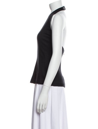 Beene Bazaar Halterneck Sleeveless Top