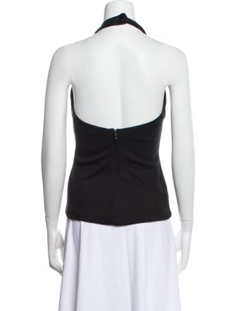 Beene Bazaar Halterneck Sleeveless Top