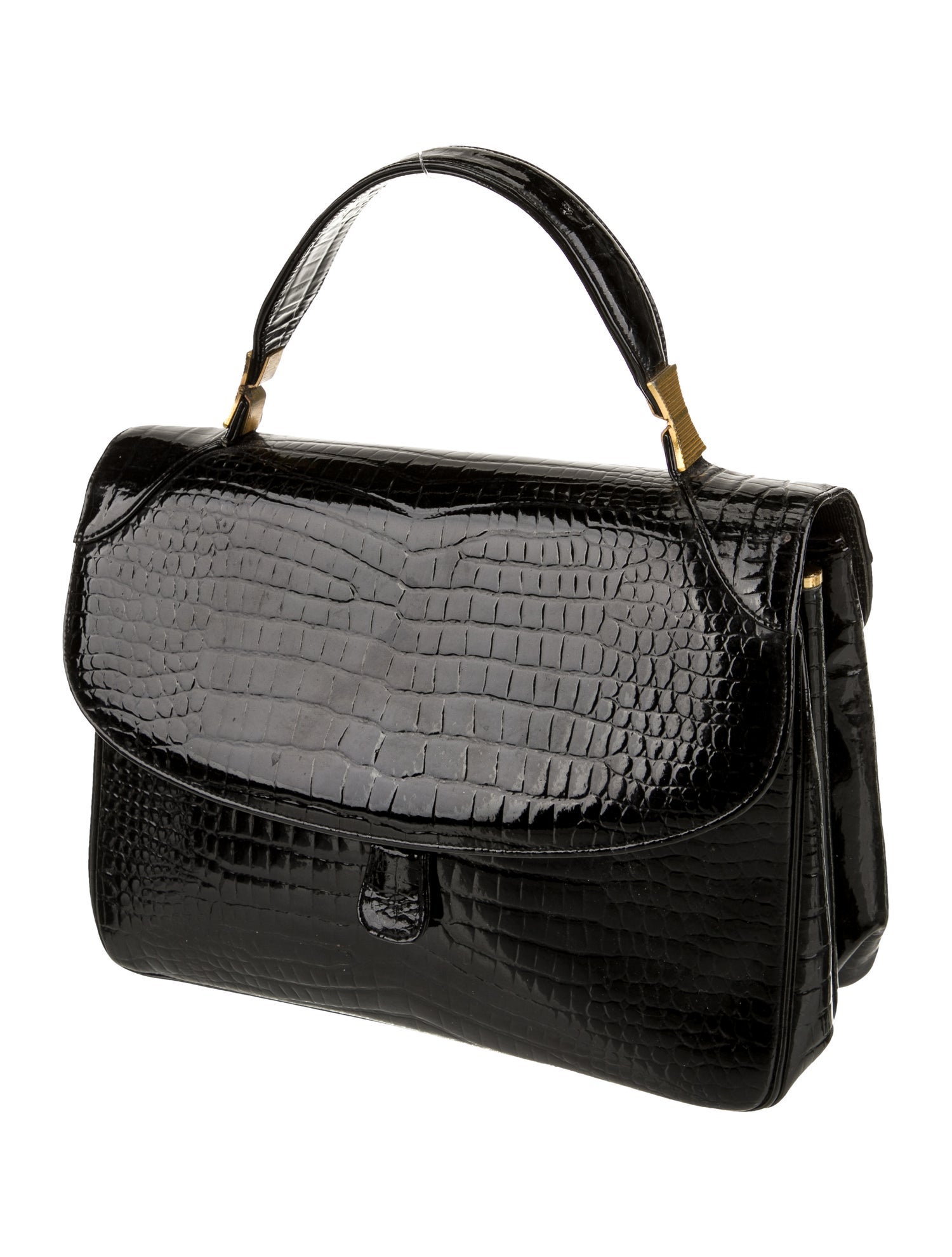 Bienen Davis Faux Leather Top Handle Bag