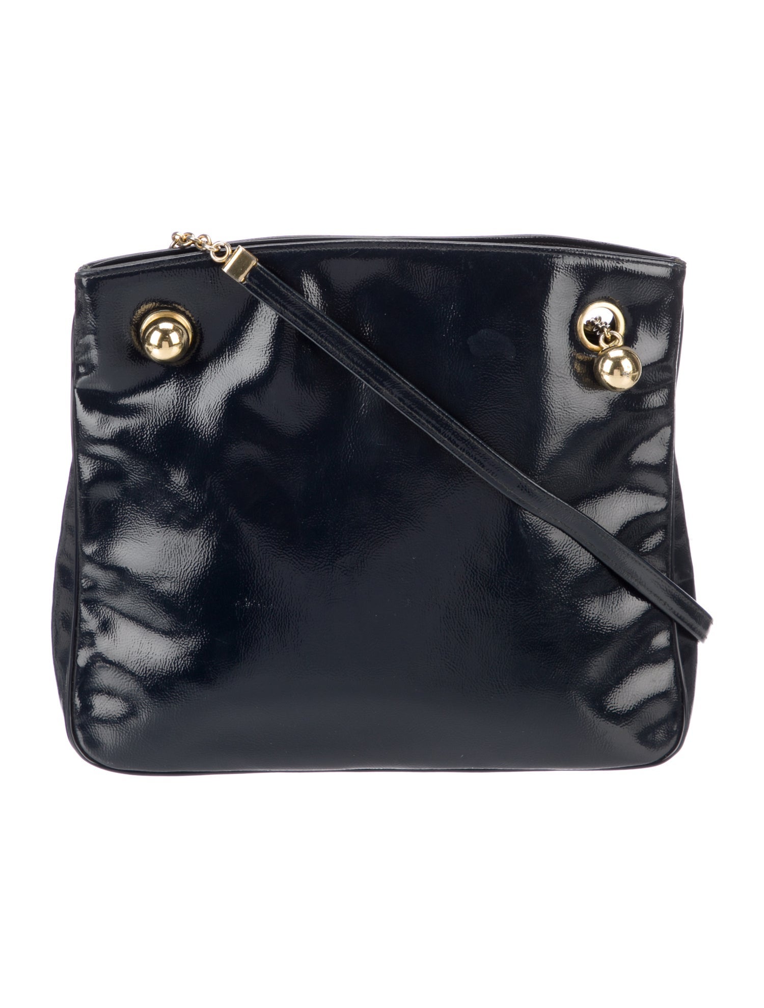 Bienen Davis Patent Leather Crossbody Bag
