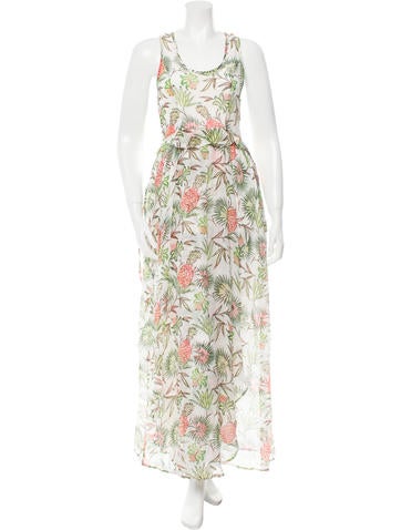 Banjanan Silk Maxi Dress w/ Tags