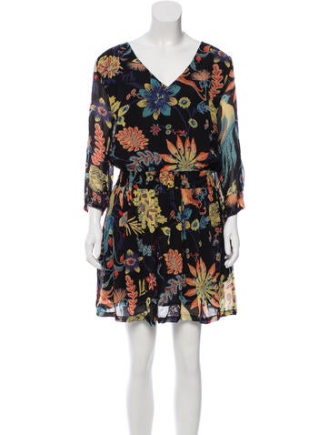 Banjanan Iris Printed Dress w/ Tags