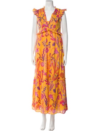 Banjanan Printed Long Dress