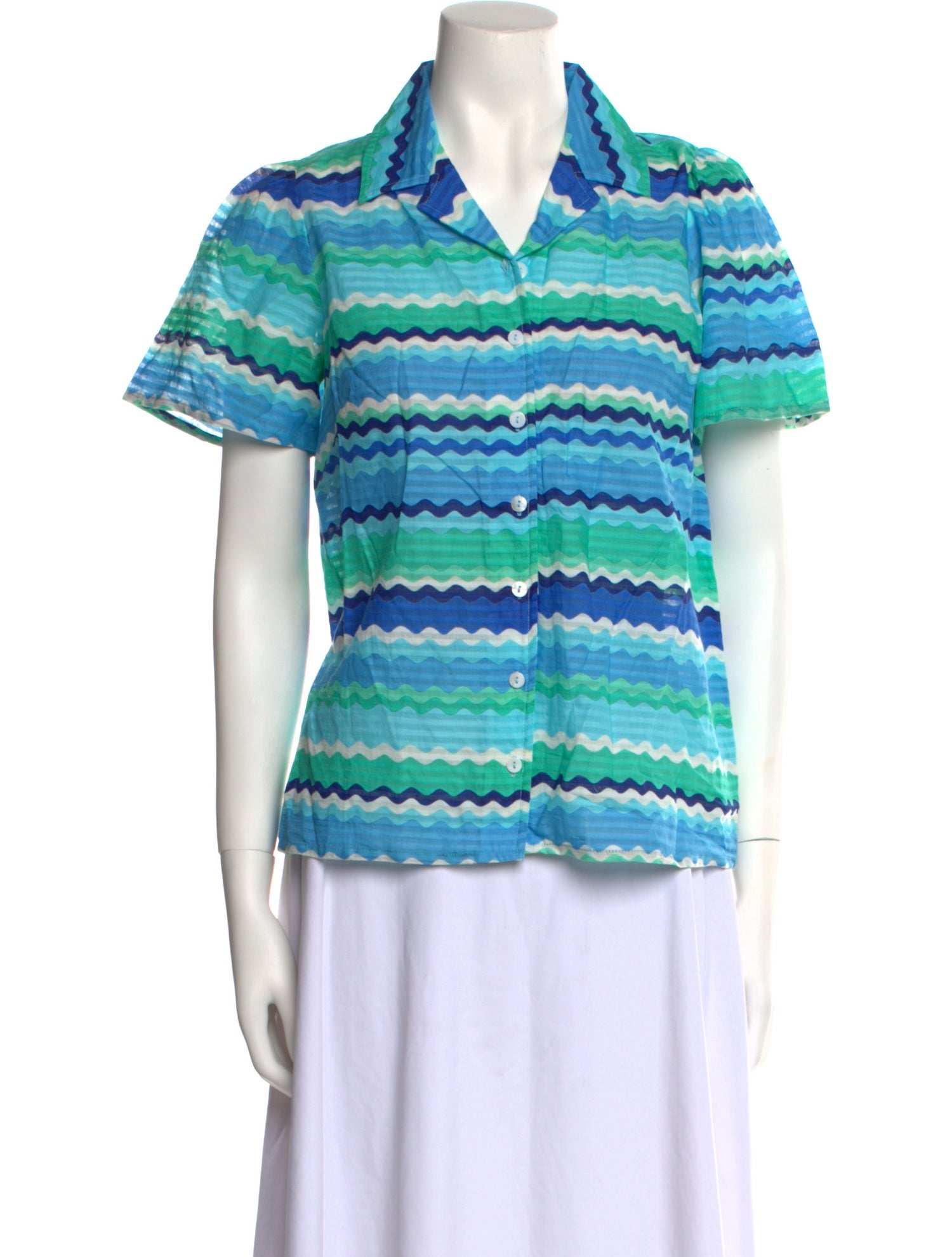 Banjanan Striped Short Sleeve Polo