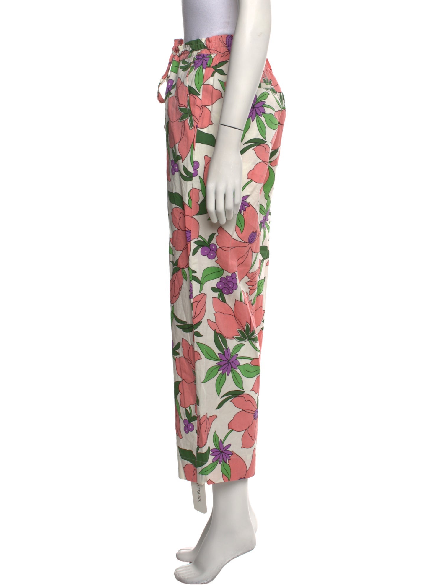 Banjanan Floral Print Wide Leg Pants