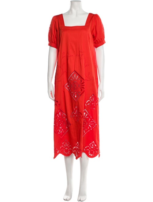 Banjanan Patterned Long Dress