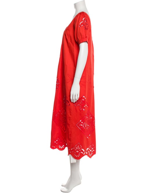 Banjanan Patterned Long Dress