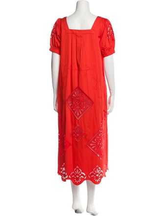 Banjanan Patterned Long Dress