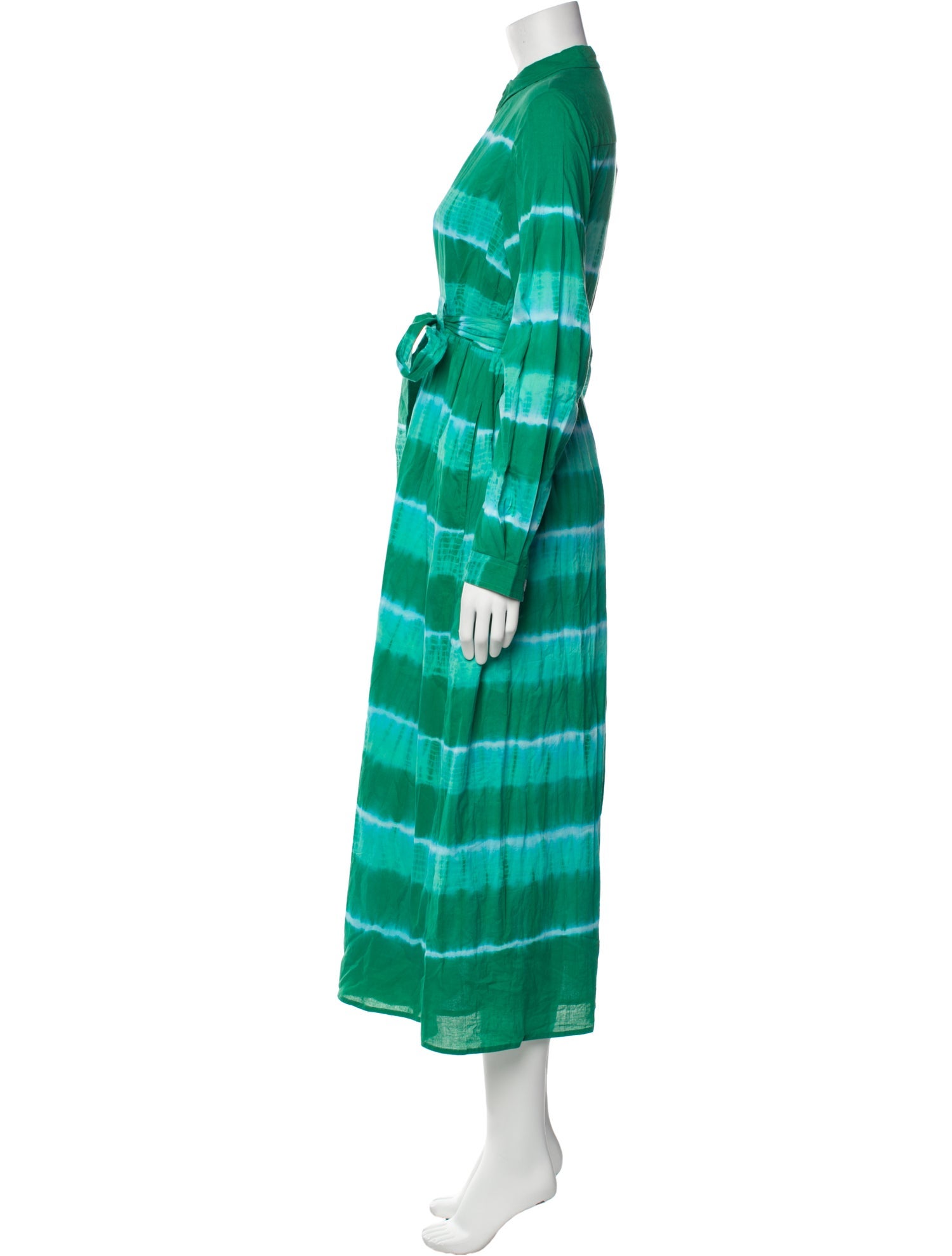 Banjanan Tie-Dye Print Long Dress