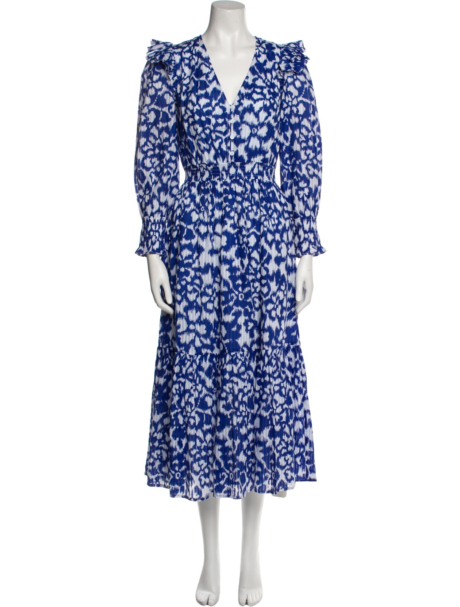 Banjanan Printed Long Dress