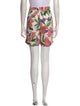 Banjanan Floral Print Mini Shorts