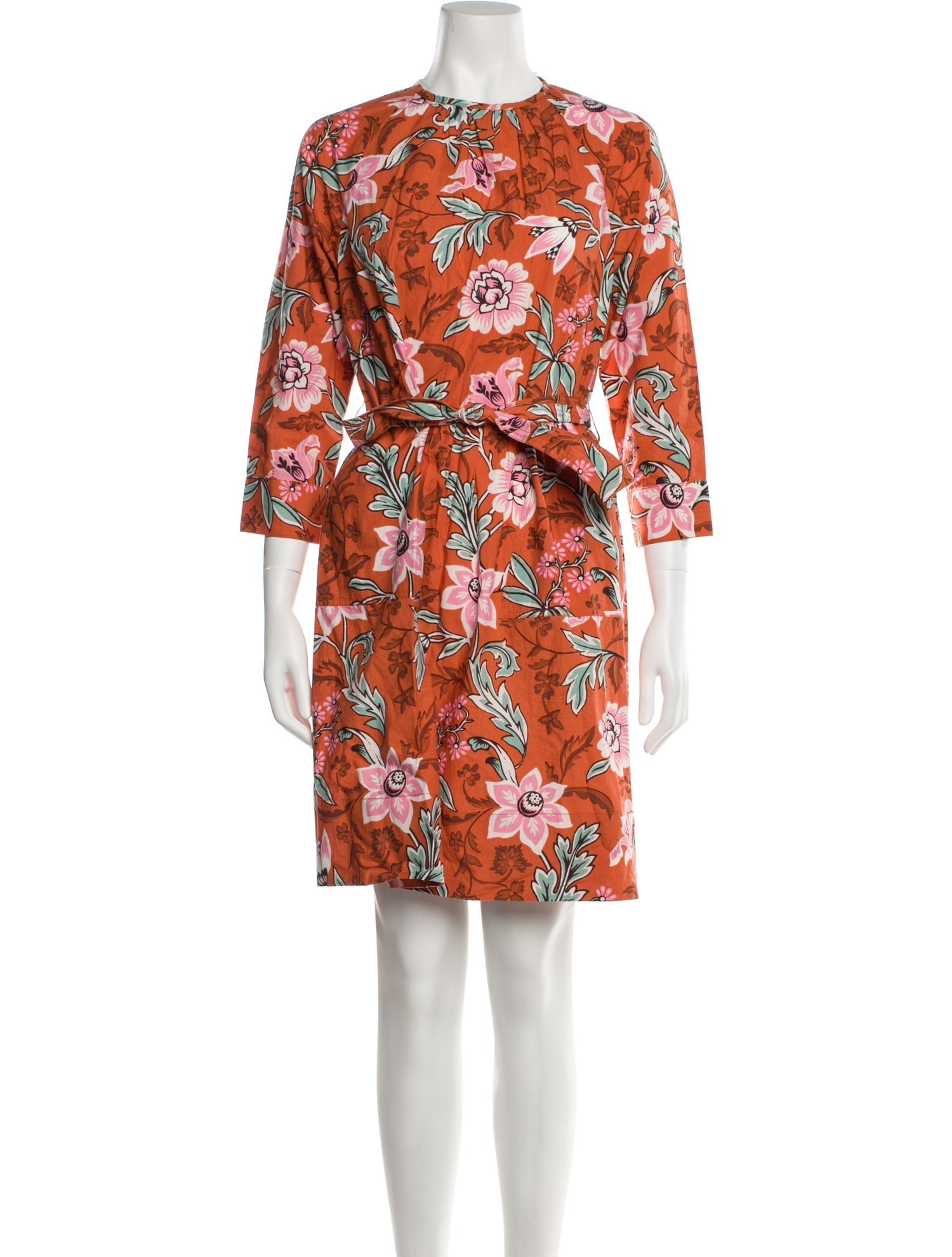 Banjanan Floral Print Mini Dress
