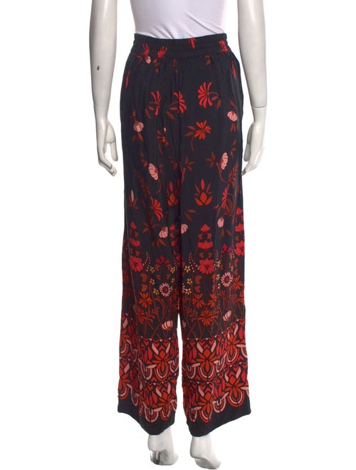 Banjanan Floral Print Wide Leg Pants
