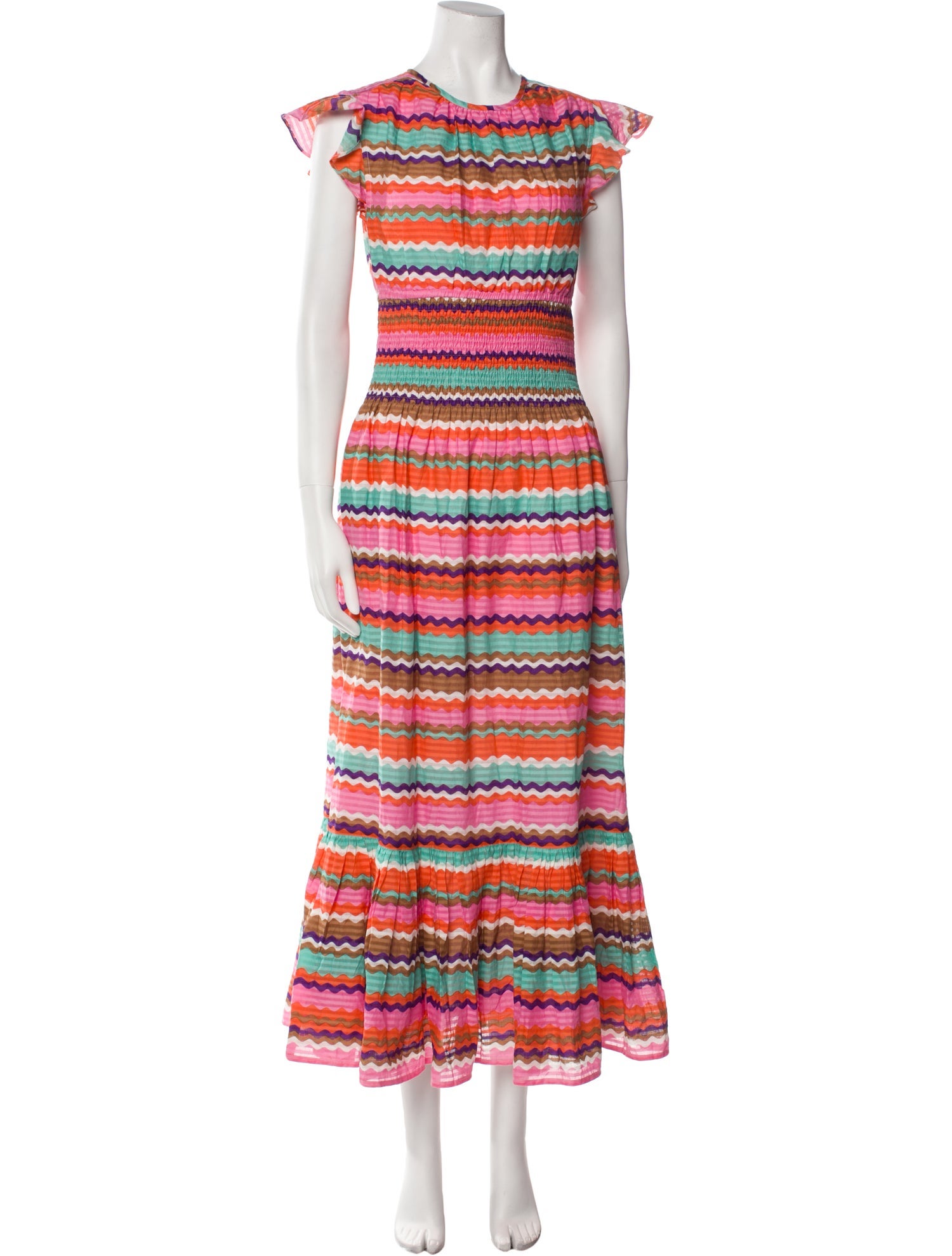 Banjanan Striped Long Dress