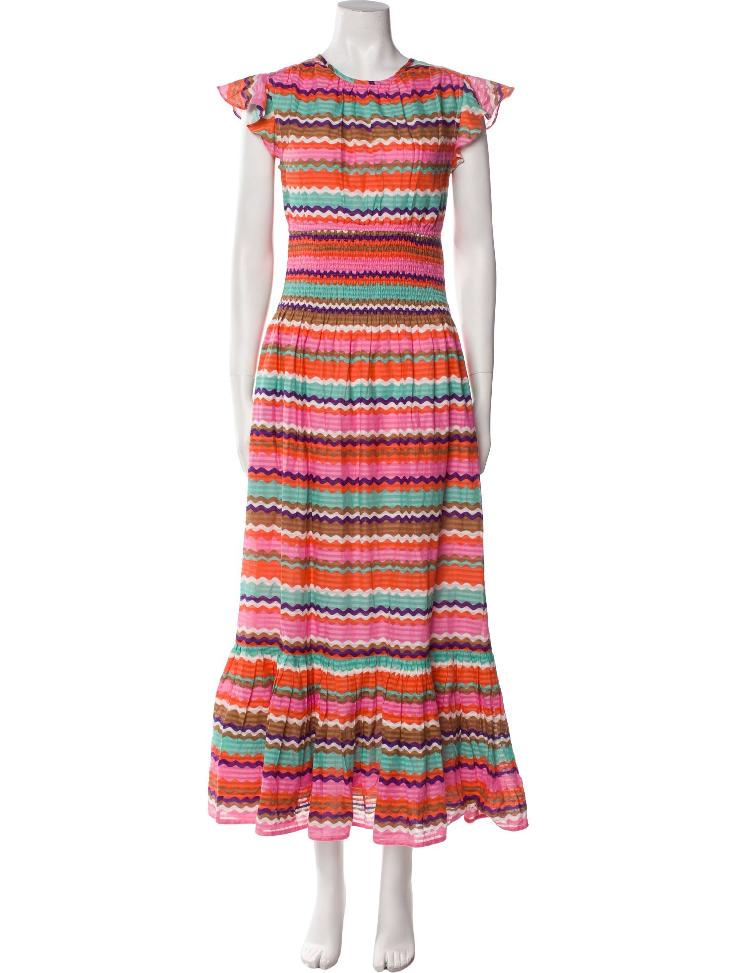 Banjanan Striped Long Dress
