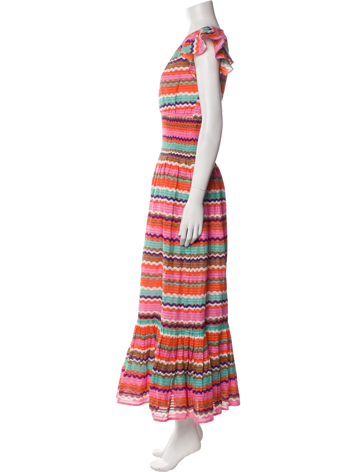 Banjanan Striped Long Dress