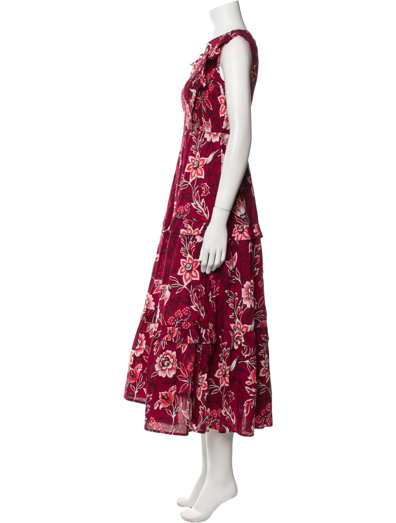 Banjanan Floral Print Long Dress w/ Tags
