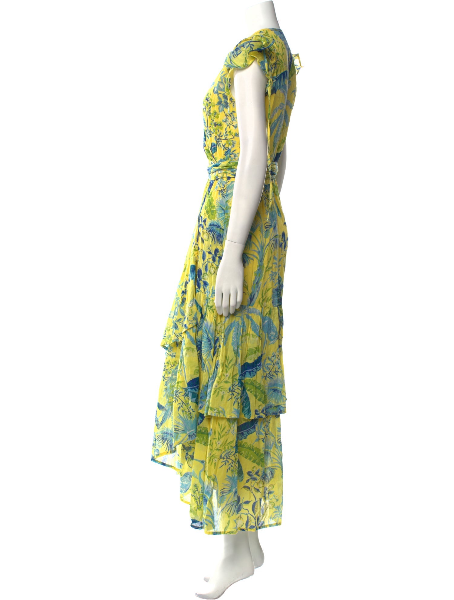 Banjanan Floral Print Long Dress